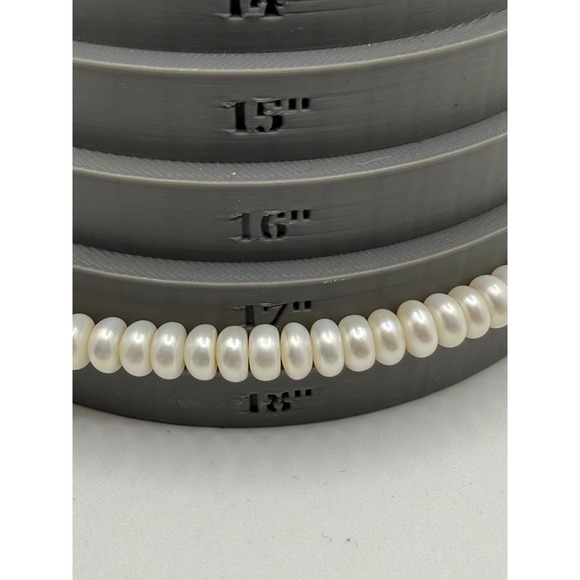 Honora Freshwater Pearl Jewelry Set Necklace Bracelet Earrings White‎ 18" - Picture 3 of 8